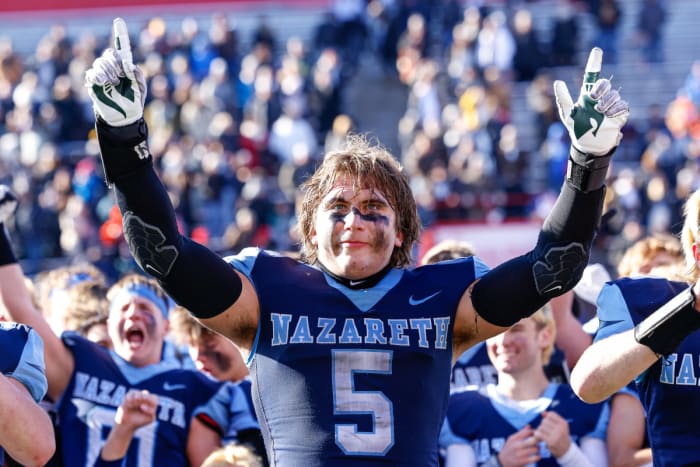 Nazareth Academy Joliet Catholic Illinois 5A football November 25 2023 Nate Latsch 24459
